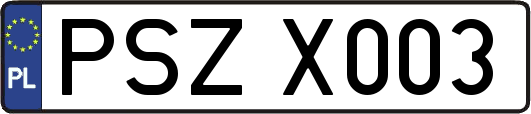 PSZX003