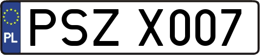 PSZX007