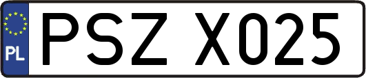 PSZX025