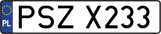 PSZX233