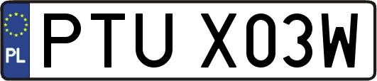 PTUX03W