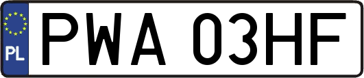 PWA03HF