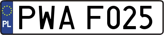 PWAF025