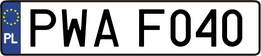 PWAF040