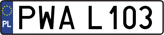 PWAL103