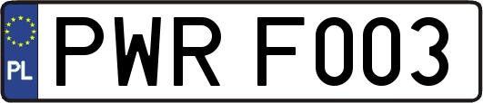 PWRF003