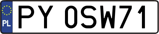 PY0SW71