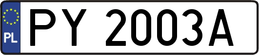PY2003A