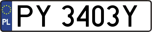 PY3403Y