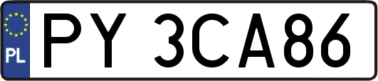 PY3CA86