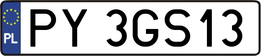 PY3GS13
