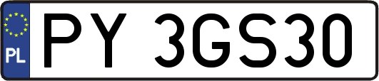 PY3GS30