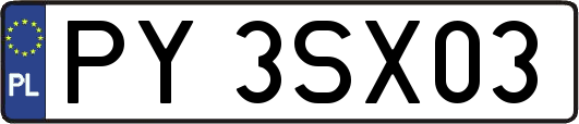 PY3SX03