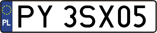 PY3SX05