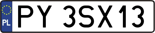 PY3SX13