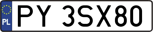 PY3SX80