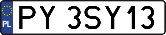PY3SY13