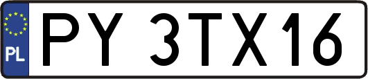 PY3TX16