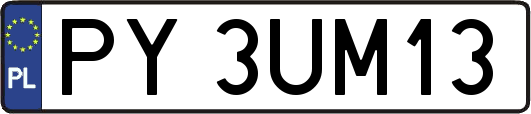 PY3UM13