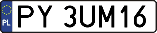 PY3UM16