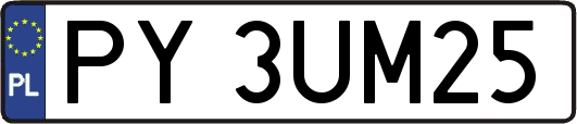 PY3UM25