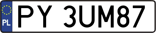 PY3UM87