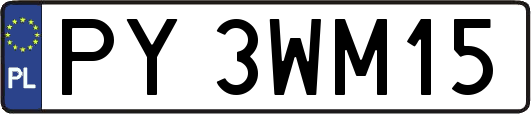 PY3WM15