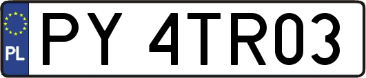 PY4TR03