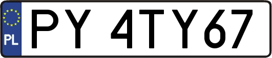 PY4TY67
