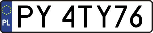 PY4TY76
