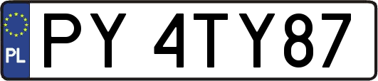PY4TY87