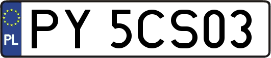 PY5CS03