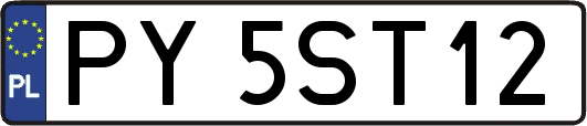 PY5ST12