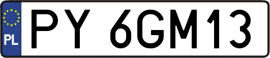 PY6GM13