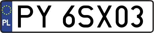 PY6SX03
