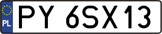 PY6SX13