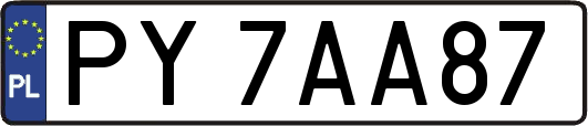 PY7AA87