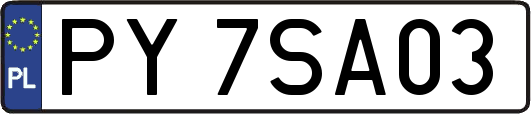 PY7SA03