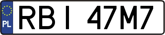 RBI47M7