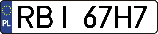 RBI67H7