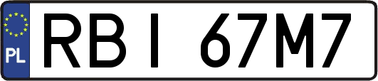 RBI67M7