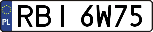 RBI6W75