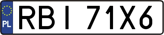 RBI71X6
