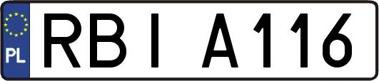 RBIA116