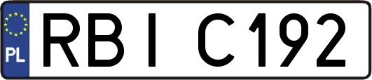 RBIC192