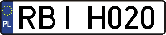 RBIH020