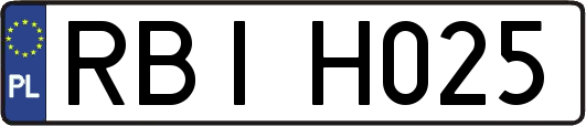 RBIH025
