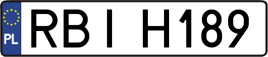 RBIH189