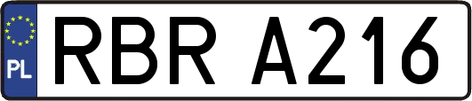 RBRA216