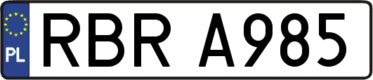 RBRA985